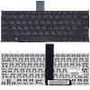 Клавиатура для ноутбука  ASUS X200 F200 R202  w/o frame ENTER-small ENG/RU Black