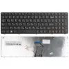 Клавиатура для ноутбука  LENOVO B570 B590 Z570 B575 Z575 V570 B580 B585 Y570  ENG/RU Black