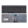 Клавиатура для ноутбука  LENOVO Z510 G500S G505S S500 S510 Flex 15 Flex 2-15  ENG/RU Silver/Black