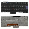 Клавиатура для ноутбука  LENOVO IBM T60 T61 R60 R61 Z60 Z61 w/trackpoint ENG/RU Black