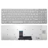 Клавиатура для ноутбука  TOSHIBA Satellite L55-B L55D-B L55T-B L50-B L50D-B L50T-B L50-C S50-B S50T-B S50DT-B S50D-B S55-B S55T-B  w/o frame ENTER-big ENG/RU Whit