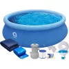 Bazin gonflabil 3618 l,  300 x 76 cm,  6-12,  12+,  adulti Avenli Marin Blue (17793EU)  