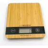 Весы кухонные 5 kg,  Sticla,  LCD display,  Functia tara ESPERANZA BAMBOO EKS005 2x AAA