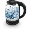 Ceainic electric 1.7 l,  2200 W,  Sticla,  Plastic,  Transparent,  Negru  ESPERANZA LOIRE EKK027 