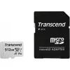 Card de memorie MicroSD 512GB TRANSCEND TS512GUSD300S Class 10,  UHS-I (U3) SD adapter
