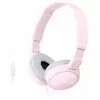 Наушники с микрофоном  SONY MDR-ZX110AP Pink 