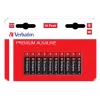 Батарея  VERBATIM Verbatim Alcaline Battery  AAA,  10pcs,  Blister pack 