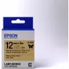Картридж  EPSON 12mm/5m Ribbon Blk/Gold,  LK4KBK C53S654001 