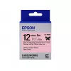 Картридж  EPSON 12mm/5m Ribbon Blk/Pik,  LK4PBK C53S654031 