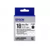 Cartus  EPSON 18mm/9m Strong Adhesive,  Blk/Wht,  LK5WBW C53S655012 