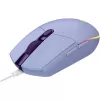 Gaming Mouse Logitech G102 Lilac LIGHTSYNC RGB lighting, 6 Programmable buttons, 200- 8000 dpi,  Onboard memory
