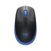 Мышь беспроводная  LOGITECH M190 Full-size Blue 