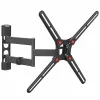 Настенное крепление 13"-65",  -5°,  +15°,  400x400,  40 kg,  Negru BARKAN Barkan BM343 Black 13-65 Full Motion 