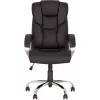 Офисное кресло Fotoliu de birou,  Piele Eco,  Gazlift,  Negru DP Morfeo Chrome ECO 30 111-122 x 63.5 x 75