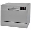 Посудомоечная машина 6 seturi,  6 programe,  Control electronic,  60 cm,  Silver MIDEA MCFD55320S  A+