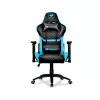 Fotoliu Gaming Metal,  Piele PVC,  Gazlift,  120 kg,  145-180 cm,  Negru,  Albastru deschis Cougar ARMOR ONE Black/Sky Blue 