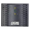Stabilizer Voltage PowerCom TCA-1200 Black, 1200VA/600W, 4 Shuko socket