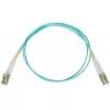 Patchcord Fiber optic APC Multimode OM4,  LC-LC Duplex,  1M 