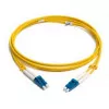 Patchcord Fiber optic APC singlemode Duplex LC-LC 3M 