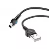 Кабель  Hoco HOCO S8 Magnetic charging cable for Lightning Black 
