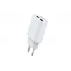 Зарядное устройство  HELMET WALL CHARGER 2USB WITH TYPE-C CABLE WHITE 