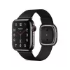 Bratara pentru ceas  VPG  Tethys Series Real leather iwatch strap Black  40mm 