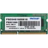 Модуль памяти SODIMM DDR3 4GB 1600MHz PATRIOT Signature Line PSD34G160081S CL11,  1.5V