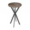 Masa cafea Masa de bar,  Negru,  Lemn intunecat,   DP Kleo Bar  H1100 diametru 110 x 60 cm