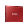 Hard disk extern 2.0TB SAMSUNG Portable SSD T7 Red USB3.2/Type-C