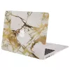 Плёнка защитная декоративная  HELMET HARDSHELL FOR MACBOOK AIR 13" (2017),  MARBLE GOLD 