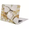 Pelicula protectoare decorativa  HELMET Hardshell for Macbook Pro 13" (2016/2017),  Marble Gold 