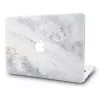 Pelicula protectoare decorativa  HELMET Hardshell for Macbook Pro 13" (2016/2017),  Marble Grey 