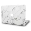 Pelicula protectoare decorativa  HELMET HARDSHELL FOR MACBOOK PRO 15" (2016/2017),  MARBLE SILVER 