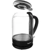 Электрочайник 1.7 l,  2150 W,  Sticla,  Plastic,  Transparent,  Negru POLARIS PWK 1759CGL 