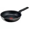 Tigaie 24 cm,  Aluminiu,  Negru Tefal C3840453,  Black 