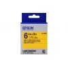 Cartus  EPSON LK2YBP;  6mm/9m Pastel,  Black/Yellow,  C53S652002 