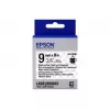Cartus  EPSON LK3TBW; 9mm/9m Strong Adhesive,  Black/Clear,  C53S653006 