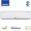 Aparat de aer conditionat  12500 BTU,  Functie racire,  Functie incalzire,  Suprafata 30 m2,  25-60 dB,  Alb VESTA AC-12i//SMART INVerter WIFI 