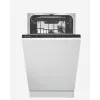 Masina de spalat vase incorporabila 9 seturi,  6 programe,  Control sensor,  44.8 cm,  Alb GORENJE GV 520E11 A++