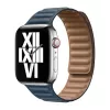 Ремешок браслет для часов  HELMET LEATHER APPLE WATCH STRAP 38/40 M/L BLUE 