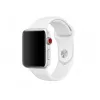 Bratara pentru ceas  HELMET Silicon Apple watch strap 42/44 M/L White 