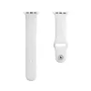 Ремешок браслет для часов  HELMET SILICON APPLE WATCH STRAP 42/44 M/L WHITE 