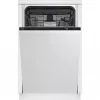 Встраиваемая посудомоечная машина 11 Seturi, 6 Programe, Control electronic, 45 cm, Alb MIDEA MID45S430 A++