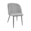 Scaun Scaun de bucatarie,  Metal,   Stofa,  Gri DP Spectre 53 x 62 x 80