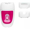 Epilator Uscata,  40 pinsete,  2 trepte de viteza,  Alb,  Roz Remington EP7300 