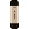 USB flash drive 128GB TRANSCEND JetFlash 930C Gold USB3.1,  Type-C