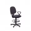 Офисное кресло Carcasa de metal,  Metal,  Plastic,  Gazlift,  Negru Nowy Styl REGAL GTP ring base C11 43.5 x 45 x 105,  131