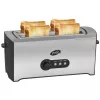 Prajitor de pâine 1600 W,  4 felii,  7 moduri,  Control mecanic,  Inox GOLDMASTER GTR 7400 
