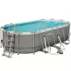 Каркасный металлический бассейн 13430 l, 549 x 274 x 122 cm, 6-12, 12+, adulti BESTWAY 56710BW Power Steel Oval  