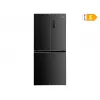 Frigider 421 l,  No Frost,  Congelare rapida,  Display,  180 cm,  Gri inchis  BEKO GNO4031GS A+